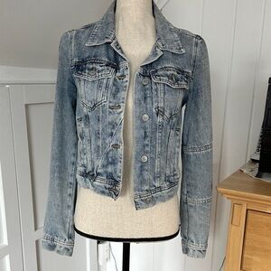 Free People Blue Denim Jacket